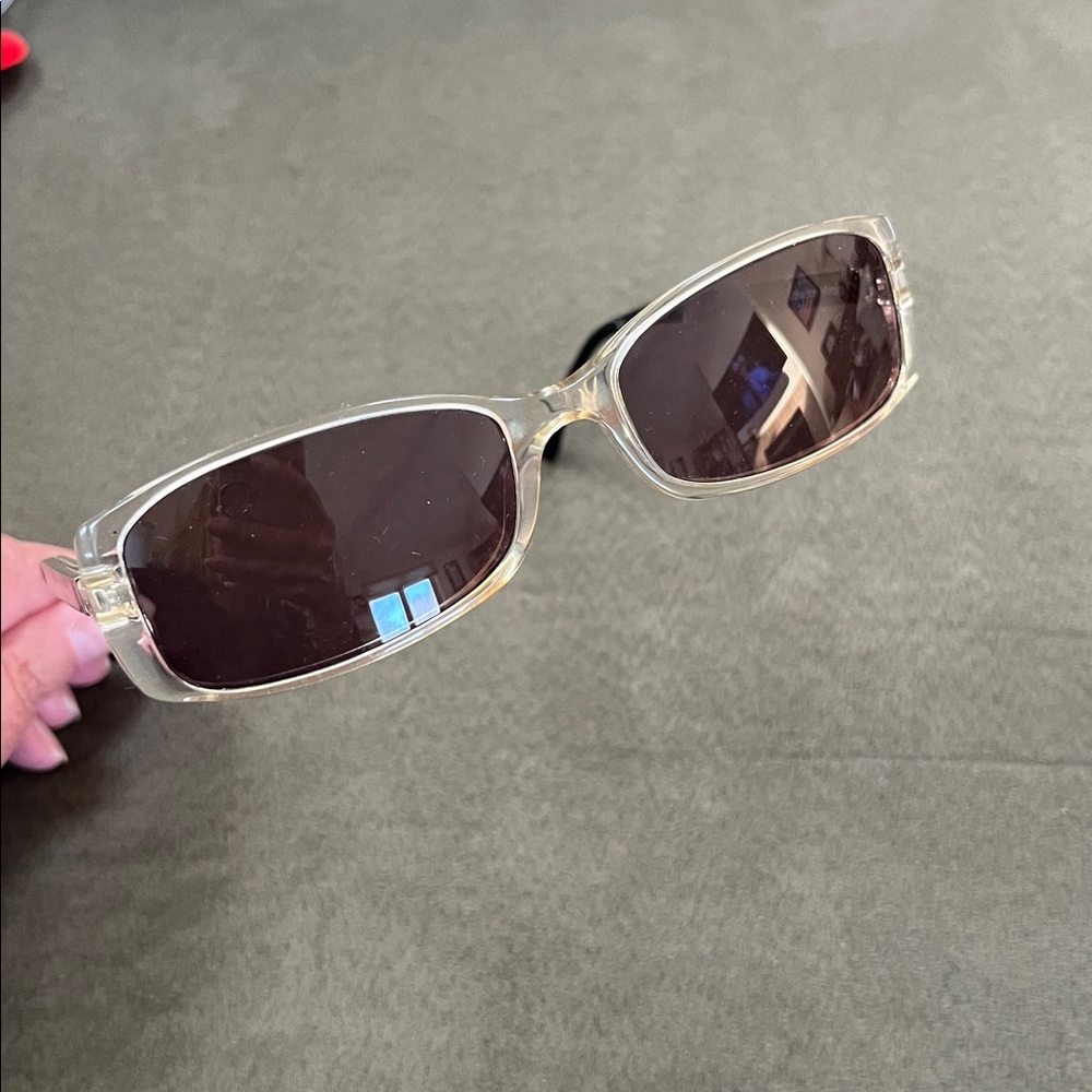 Chanel Rectangular Sunglasses, Euc - image 3